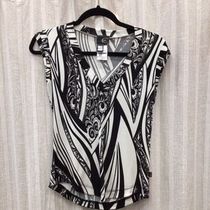 Just Cavalli by Roberto Cavalli, black and white pattern, extra small.